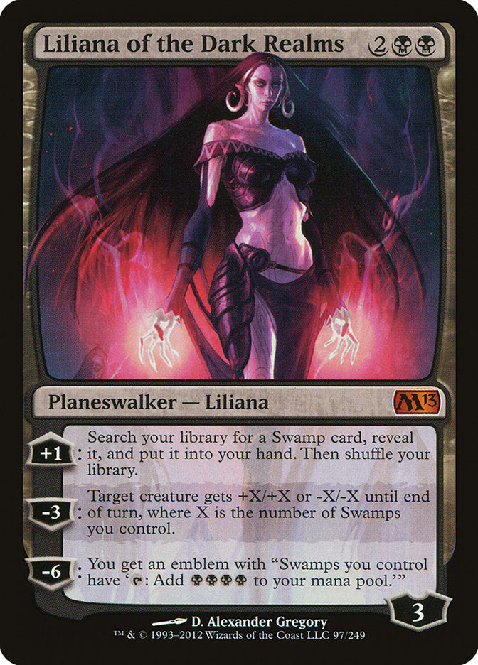 Liliana de los Reinos Oscuros [Magic 2013]