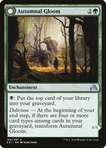 Sombrío Otoño // Anciano del Equinoccio [Shadows over Innistrad]