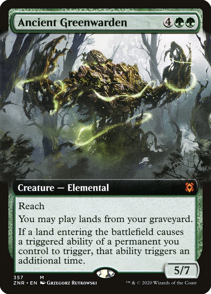 Guardiana ancestral (Arte extendido) [Zendikar Rising]