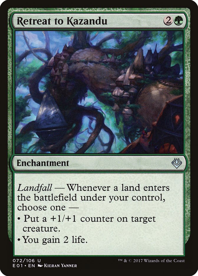 Retraite à Kazandu [Archiennemi : Nicol Bolas]