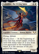 Celestine, la Sainte vivante (Surge Foil) [Warhammer 40,000]
