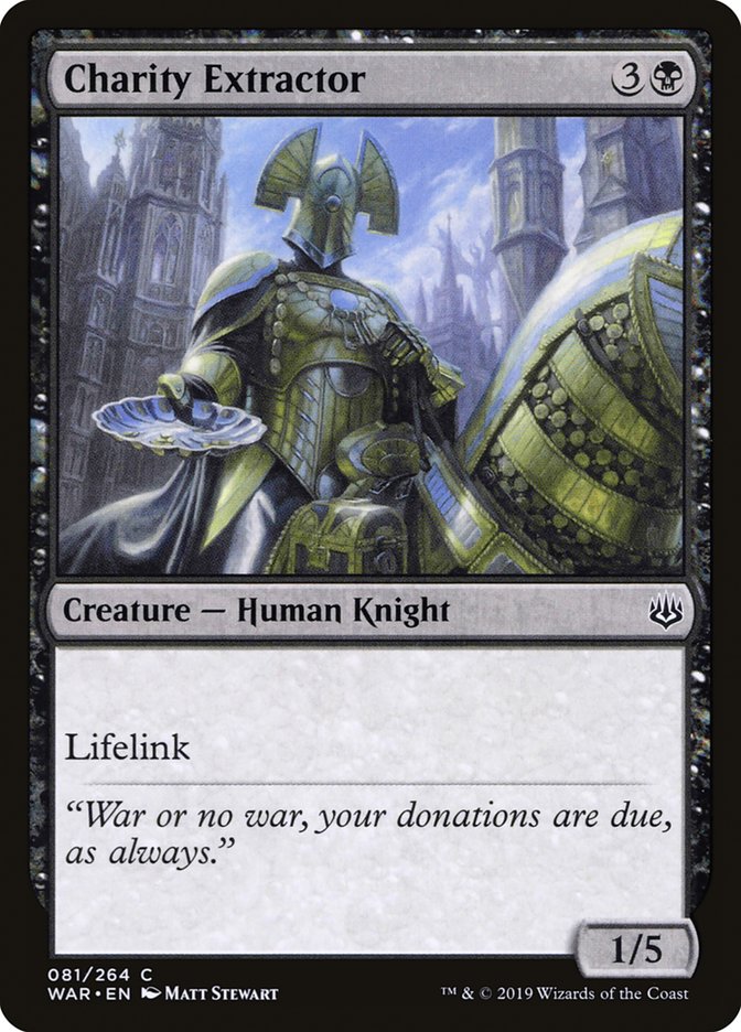 Extracteur de Charité [La Guerre des Planeswalkers]
