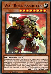 Rocher de Guerre Bashileos [BLVO-FR097] Ultra Rare