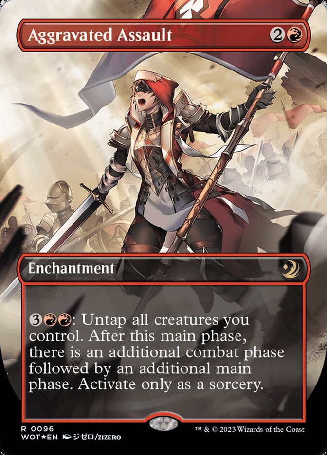Agression grave (Anime sans bordures) (Feuilleté confetti) [Les friches d’Eldraine : Histoires enchantées]