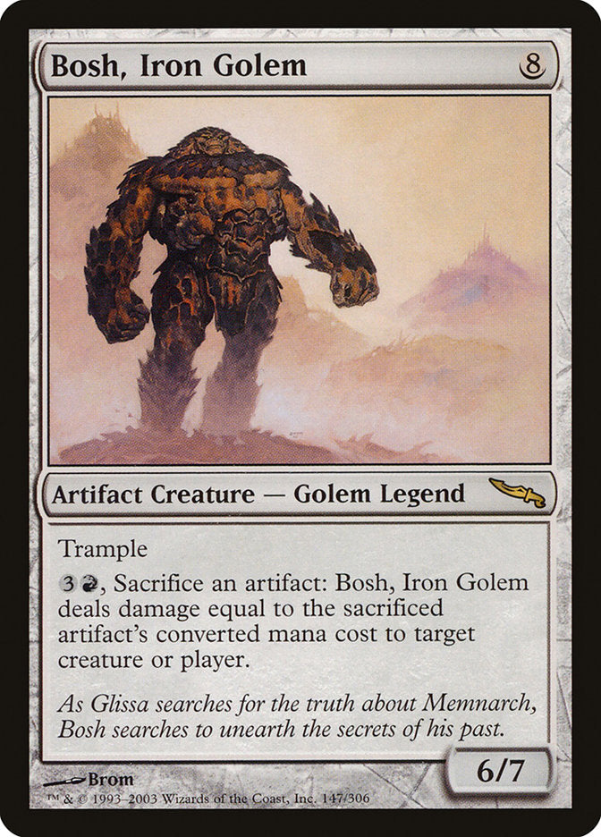 Bosh, golem de fer [Mirrodin]