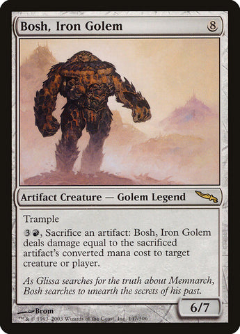 Bosh, golem de fer [Mirrodin]
