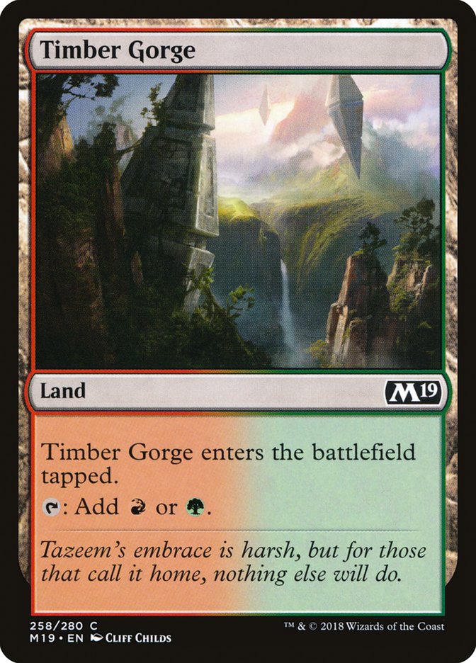 Gorge des sylvains [Édition de base 2019]