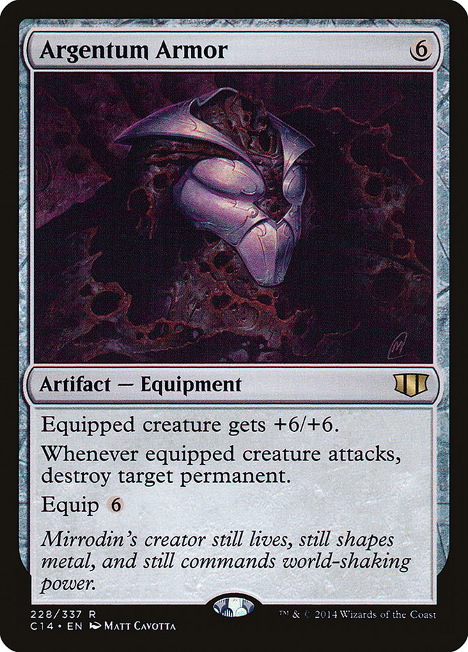 Armadura de argentum [Commander 2014]