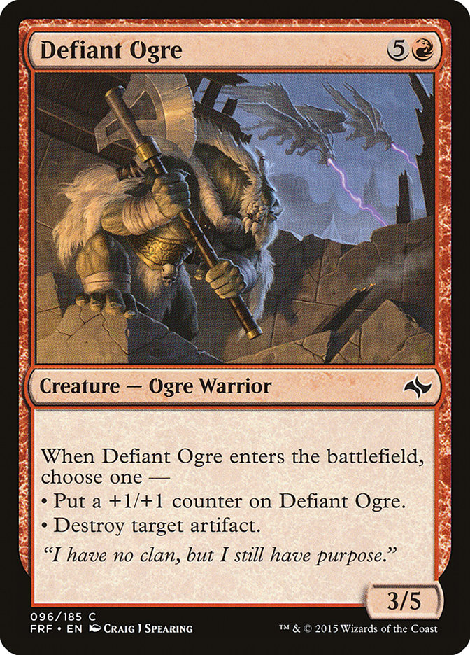Ogre provocateur [Refonte de la Destinée]