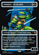 Leonardo, l'Équilibre (0083) (Sans bordure) (Feuille miroitante) [Magic: The Gathering – Commander Les Tortues Ninja]