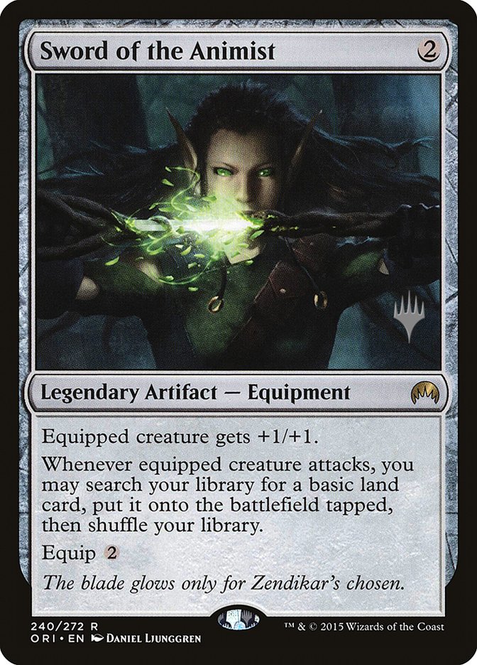 Épée de l'animiste [Magic Origins Promos]