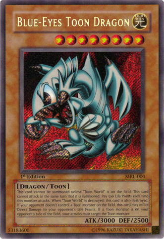 Dragon Toon aux Yeux Bleus [MRL-000] Secrète Rare