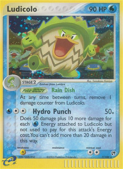 Ludicolo (7/100) [EX: Tempête de Sable]