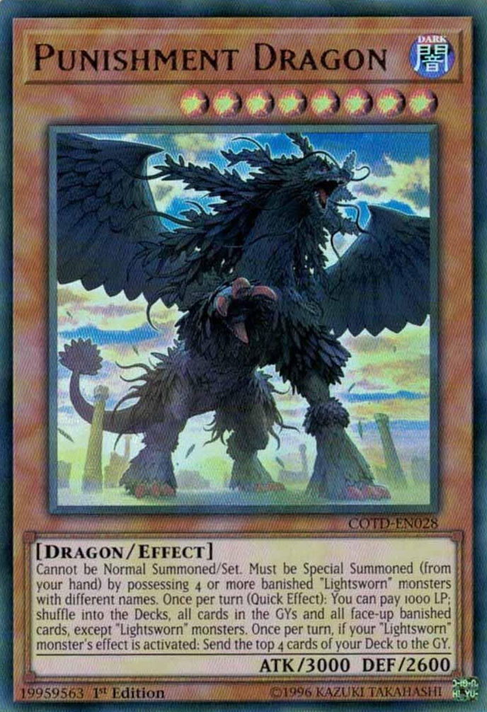 Dragón del Castigo [COTD-EN028] Ultra Rara