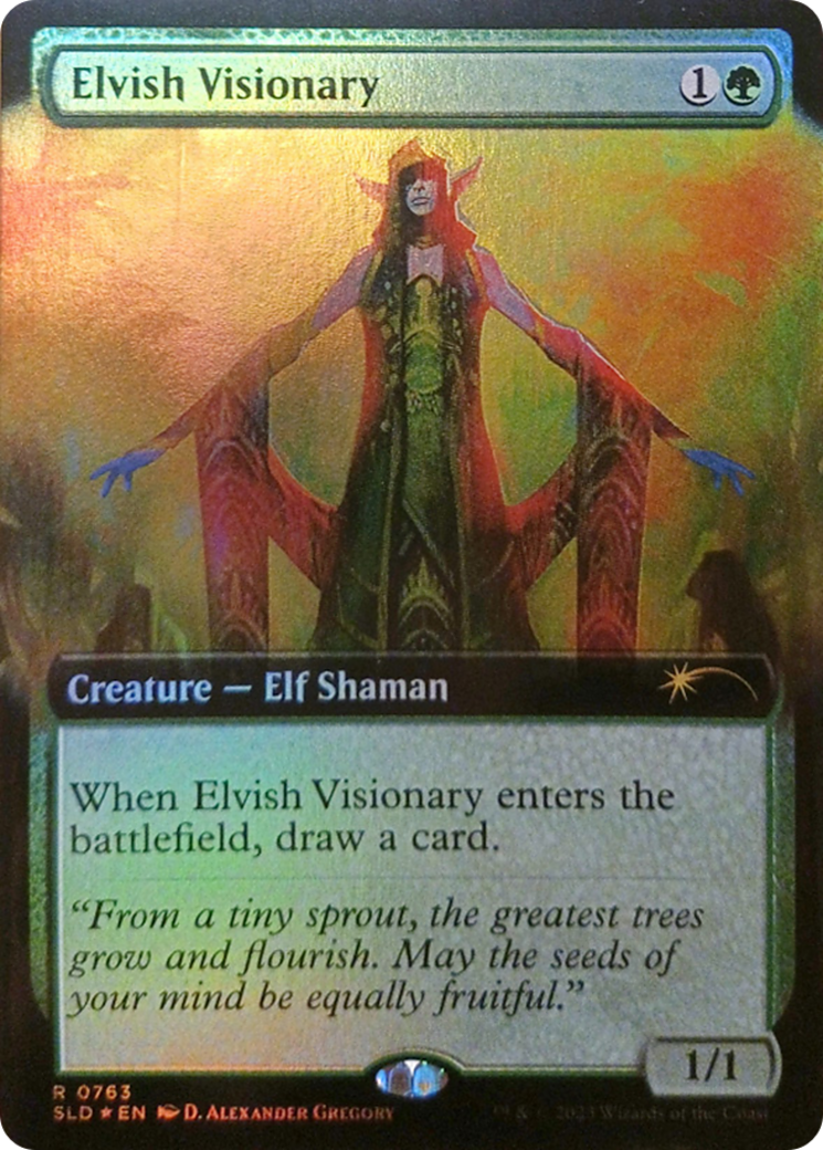 Visionnaire elfe (Extended Art) [Série limitée Secret Lair]