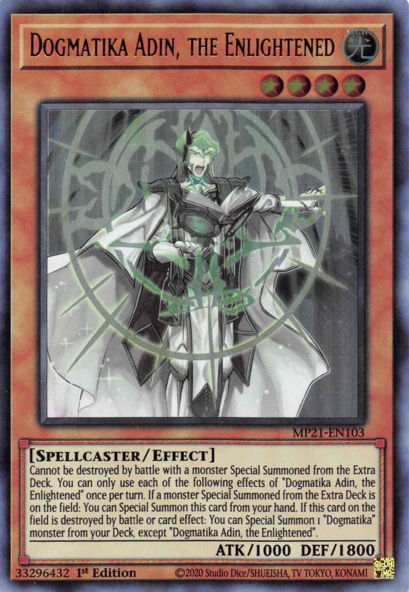 Dogmatika Adin, l'Éclairée [MP21-FR103] Ultra Rare
