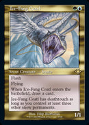 Coatl à crocs de givre (gravé rétro-brillant) [Modern Horizons]