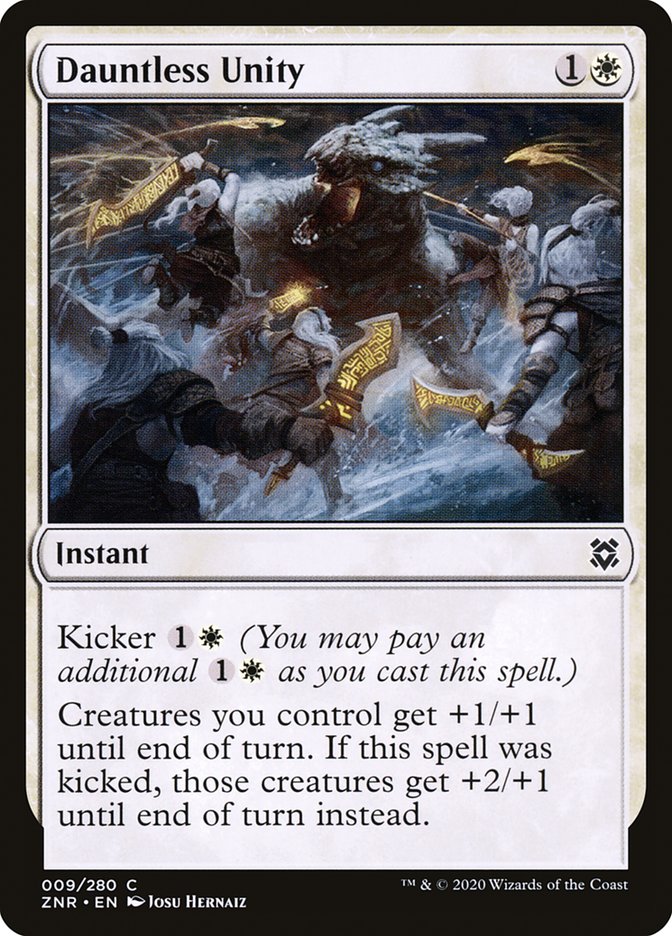 Unité intrépide [Zendikar Rising]