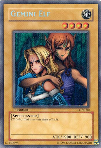 Elfe Gémeau [LON-000] Secrète Rare