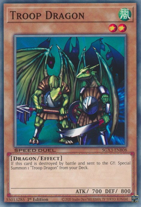 Dragón Tropa [SGX3-SPB08] Común
