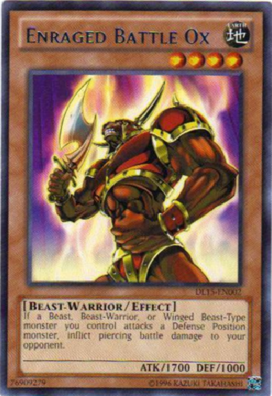 Bœuf de Combat Enragé (Bleu) [DL15-FR002] Rare