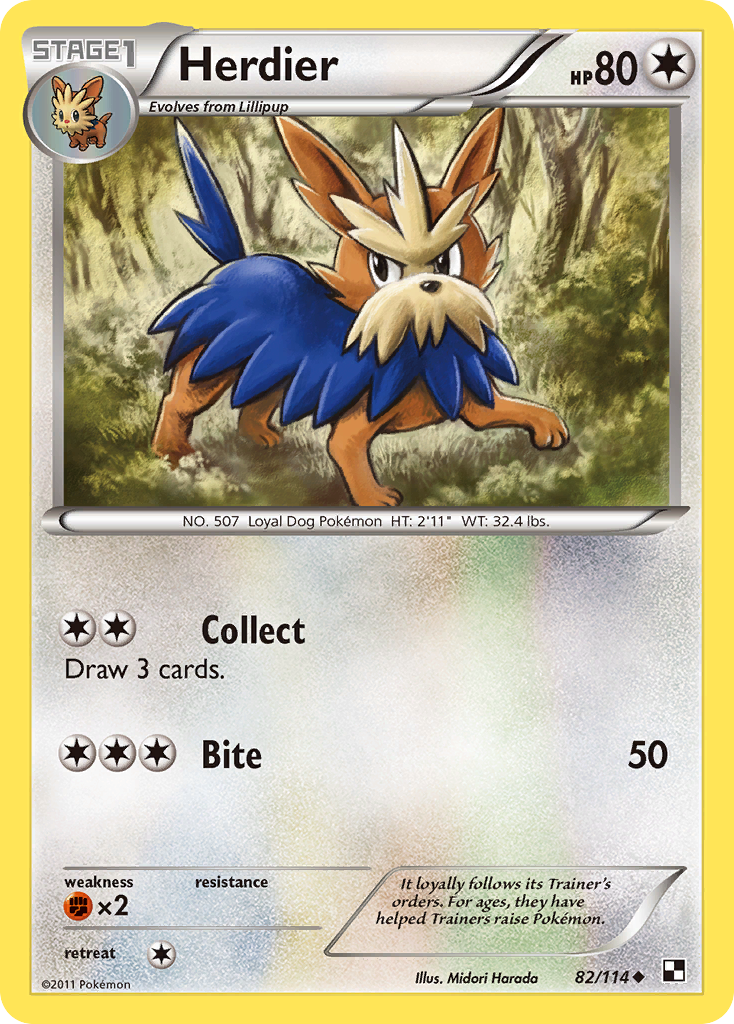 Ponchien (82/114) [Noir & Blanc : Set de Base]