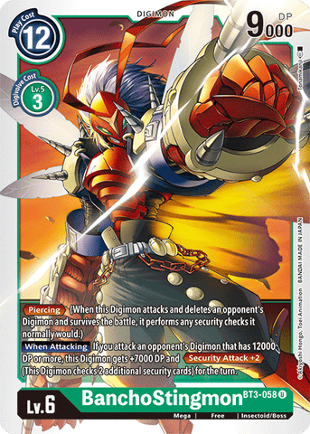 BanchoStingmon [BT3-058] [Lanzamiento del Booster Especial Ver.1.5]