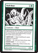 Ours monté [Cartes de test du Booster mystère 2]