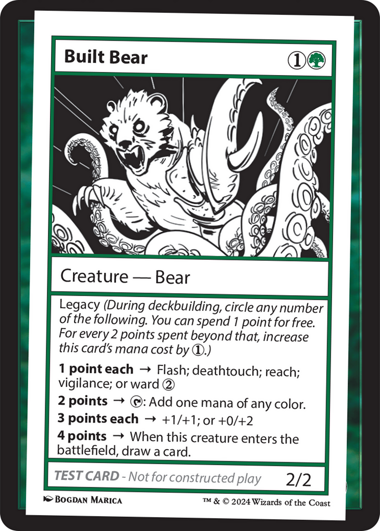 Ours monté [Cartes de test du Booster mystère 2]