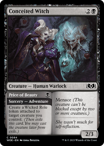Sorcière vaniteuse // Prix de la beauté [Les friches d'Eldraine]