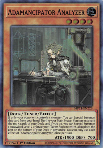 Adamancipateur Analyseur [MP21-FR226] Super Rare