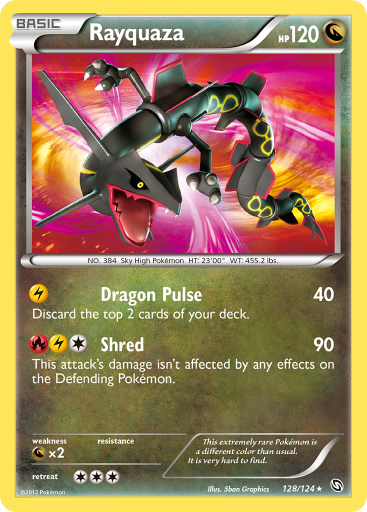 Rayquaza (128/124) [Noir & Blanc : Dragons Exaltés]