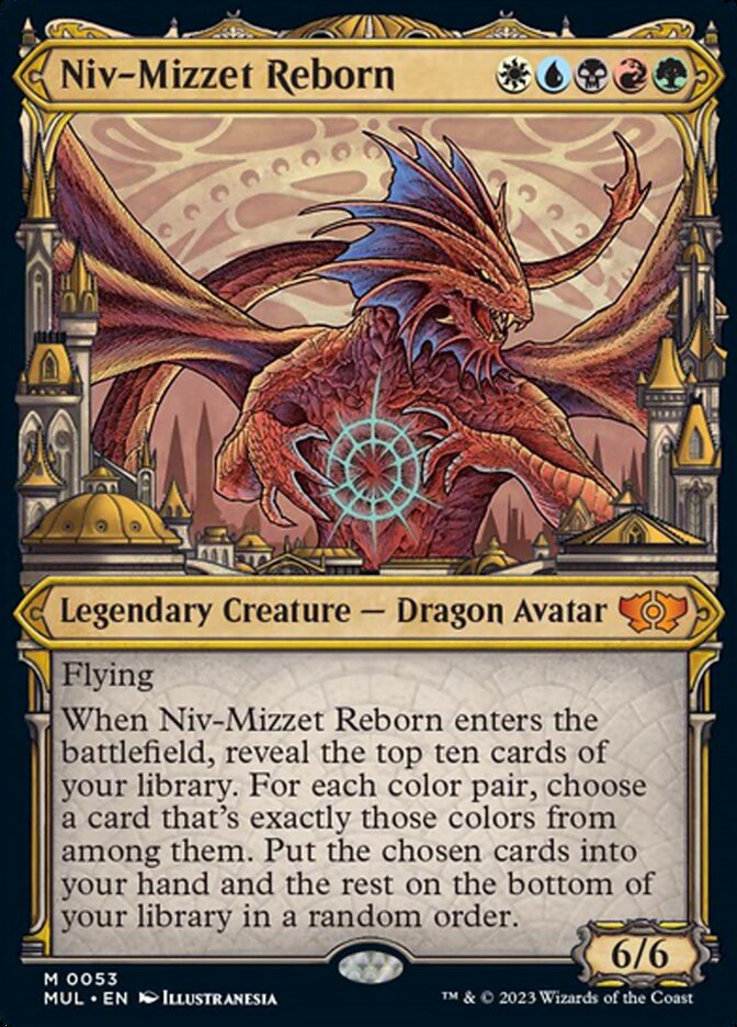Niv-Mizzet réincarné [Légendes du Multivers]