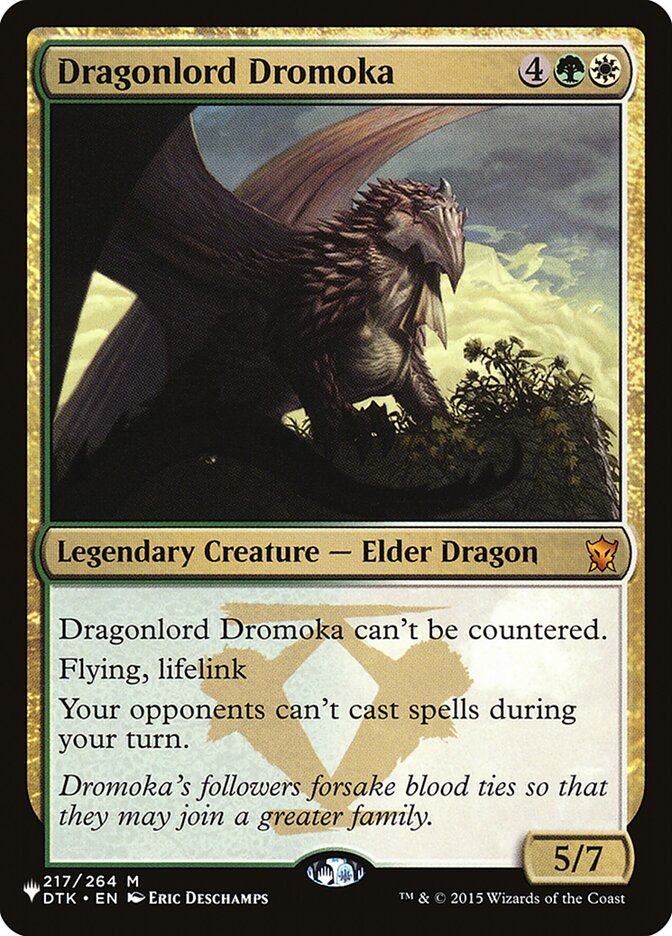 Seigneur-Dragon Dromoka [The List]