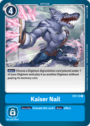 Uña Kaiser [ST2-15] [Mazo de Inicio: Cocytus Azul]