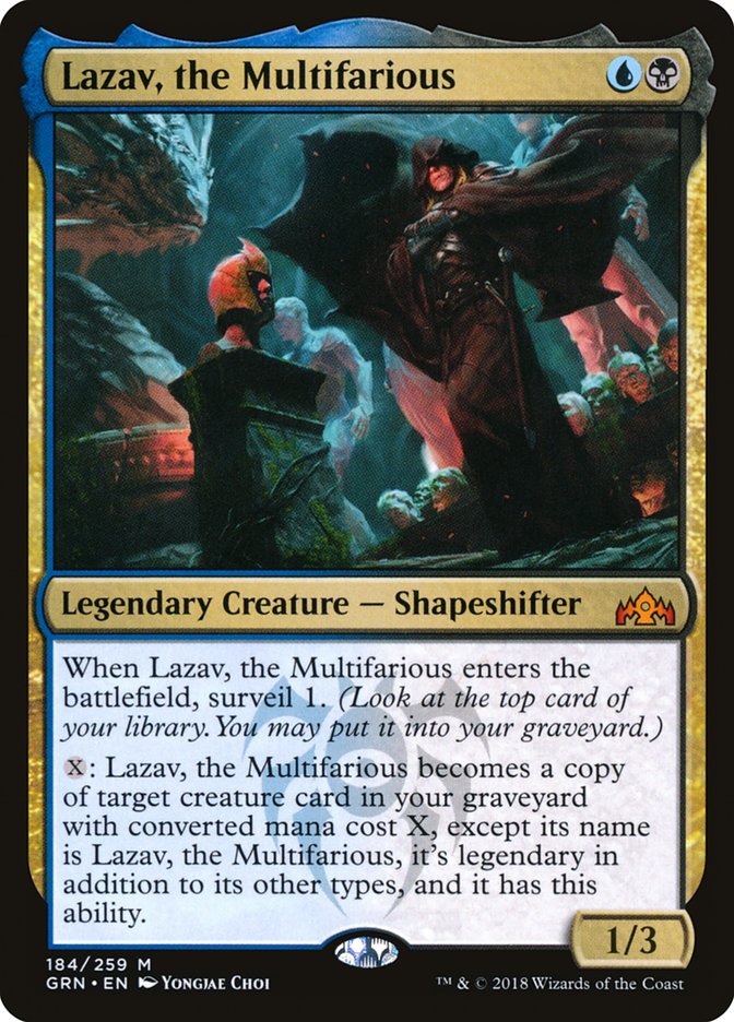 Lazav, le multiple [Guildes de Ravnica]