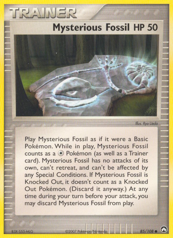 Fossile mystérieux (85/108) [EX: Gardiens du Pouvoir]