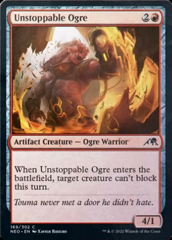 Ogre inarrêtable [Kamigawa : La Dynastie néon]