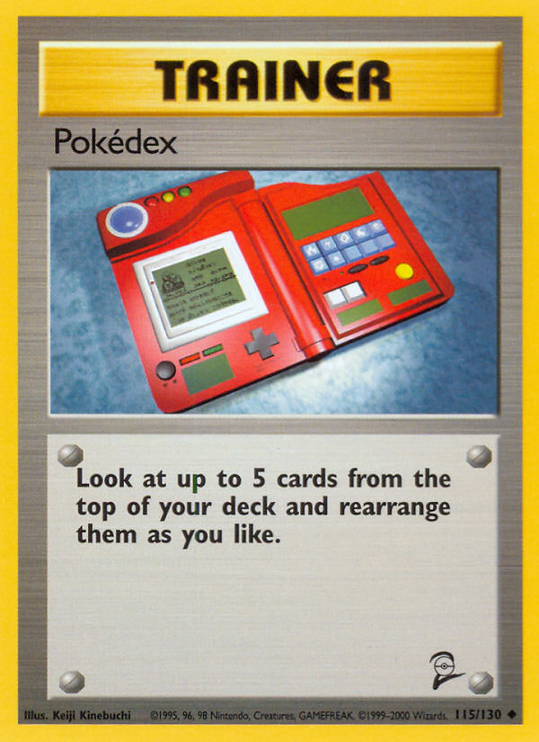 Pokédex (115/130) [Set de base 2]