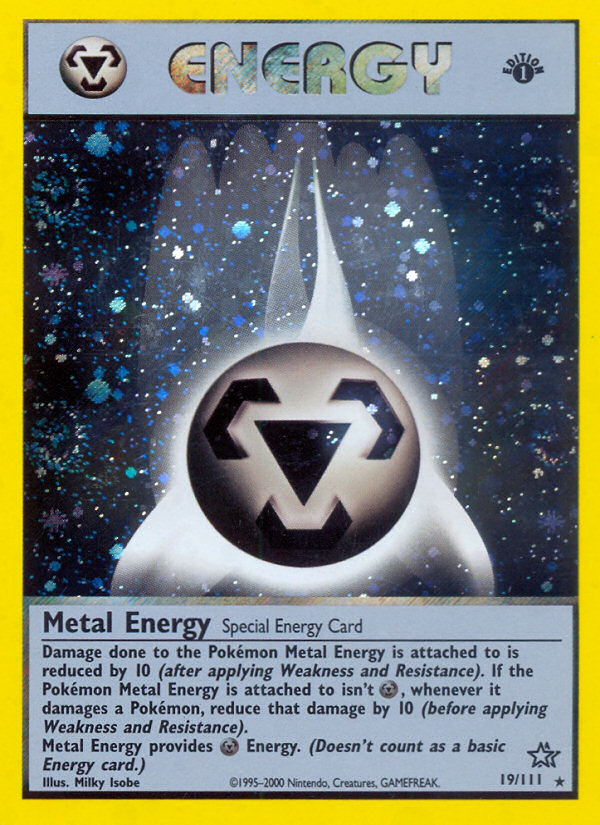 Énergie Métal (19/111) [Neo Genesis 1ère édition]