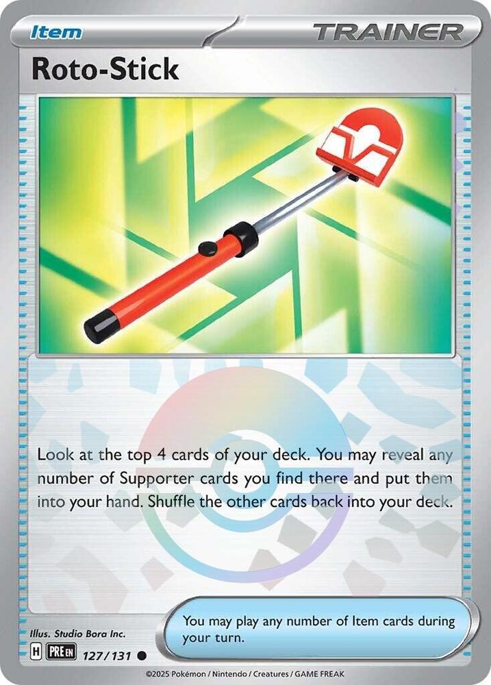 Bâton Rotatif (127/131) (Motif Poké Ball) [Écarlate et Violet : Évolutions Prismatiques]