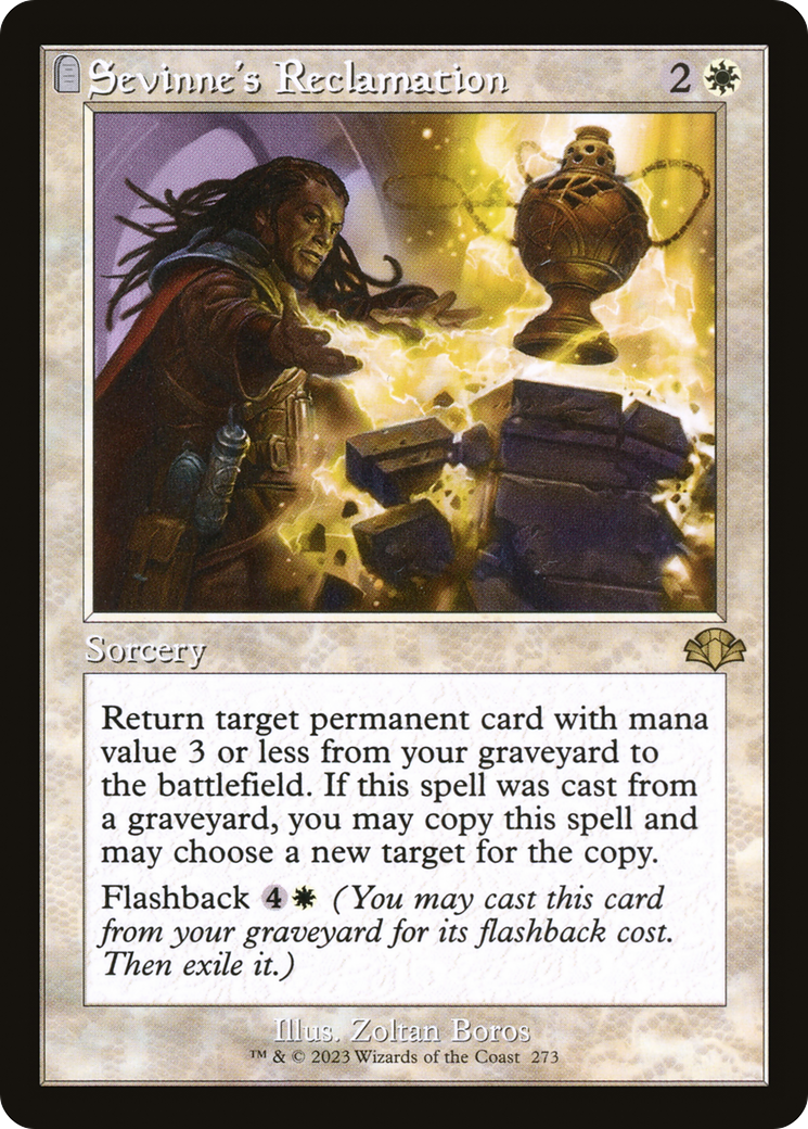 La Récupération de Sevinne (Rétro) [Dominaria Remastered]