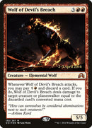 Loup de la Brèche du diable [Cartes promotionnelles d'avant-première Les Ténèbres sur Innistrad]