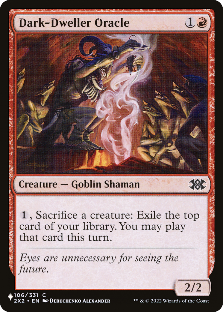 Oracle des Ténèbres [The List]