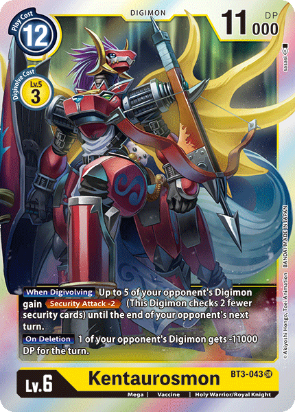 Kentaurosmon [BT3-043] [Sobres de Lanzamiento Ver.1.0]