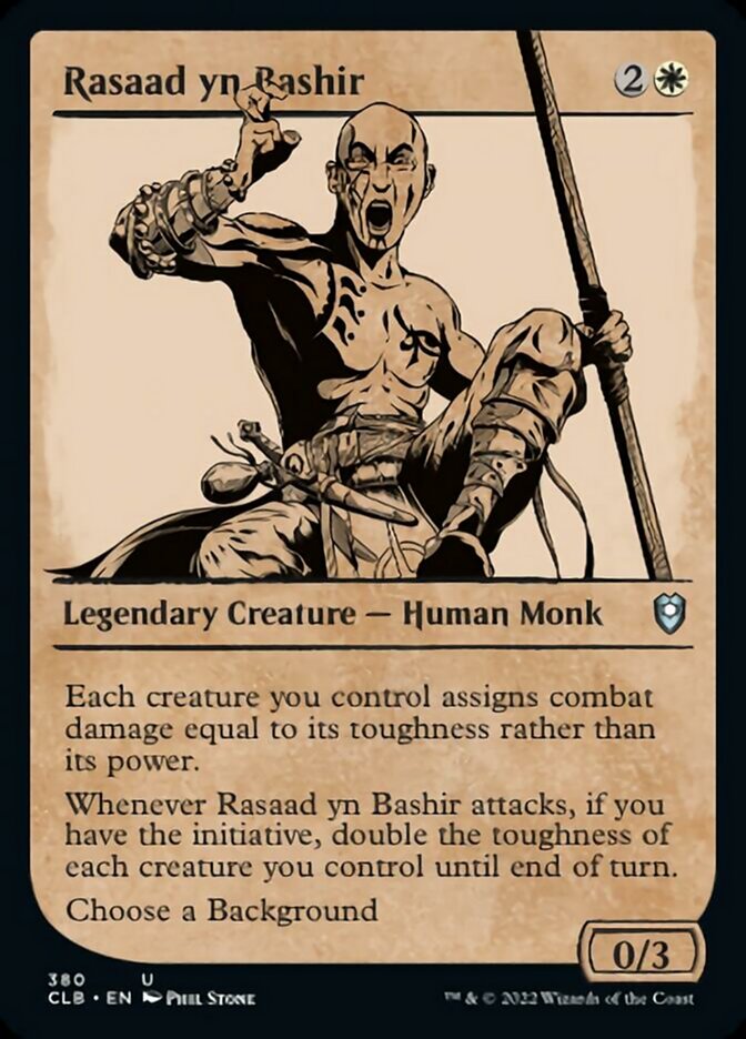 Rasaad et Bashir (Vitrine) [Commander Legends : La Bataille de la Porte de Baldur]