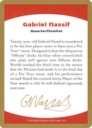 Biografía de Gabriel Nassif [World Championship Decks 2004]