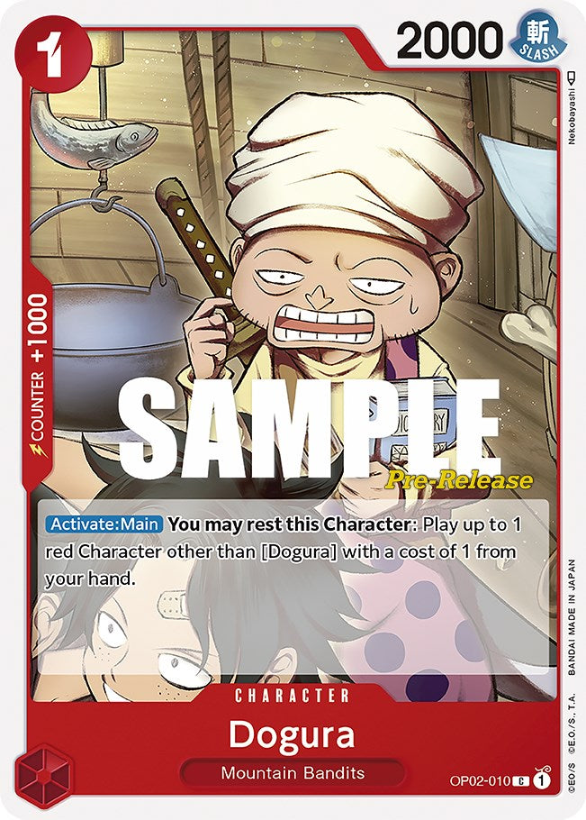 Dogura [Cartas de prelanzamiento de la Guerra Paramount]