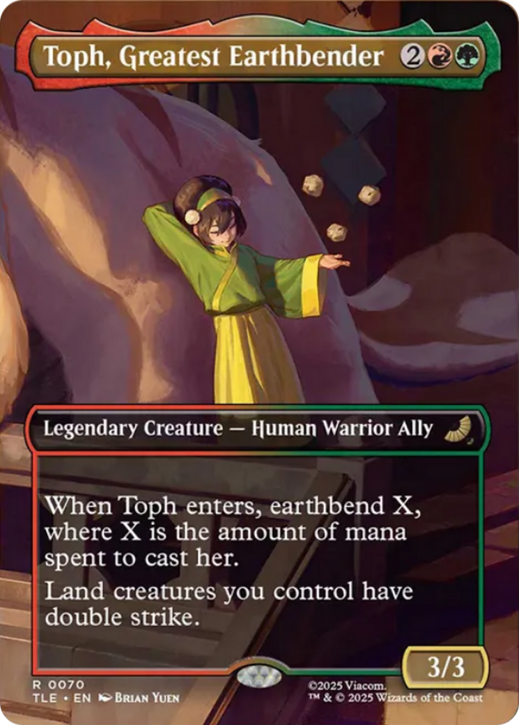 Toph, la Maestra Tierra más Grande (Sin Borde) [Avatar: La Leyenda de Aang: Eterno-Legal]