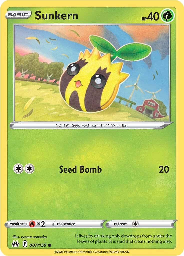 Sunkern (007/159) [Espada y Escudo: Cenit Supremo]
